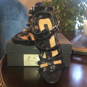 Ann Taylor Allison Buckle Wedge